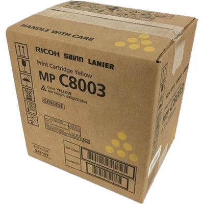 Ricoh 842189 (842193 / 842197) Yellow Toner Cartridge