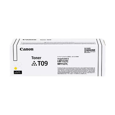 Canon Color ImageCLASS X LBP1127C X MF1127C Yellow Toner Cartridge T09 3017C005