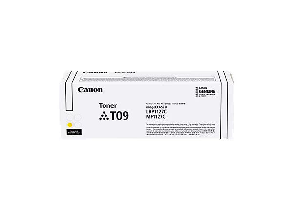 Canon Color ImageCLASS X LBP1127C X MF1127C Yellow Toner Cartridge T09 3017C005