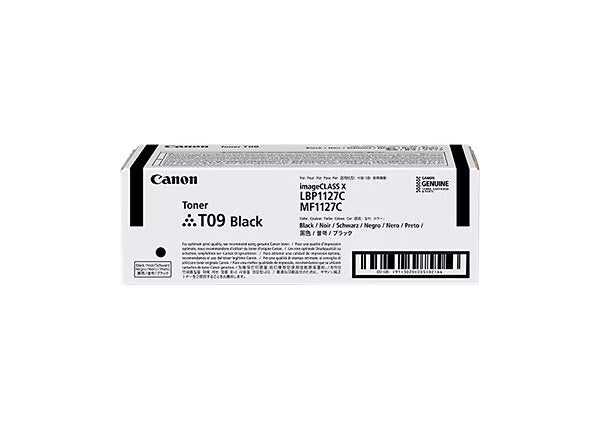 Canon ImageClass X LBP-1127C, X MF-1127C Black Toner Cartridge, T09, 3020C005