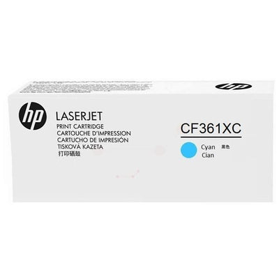 HP 508X High Yield Cyan LaserJet Toner Cartridge