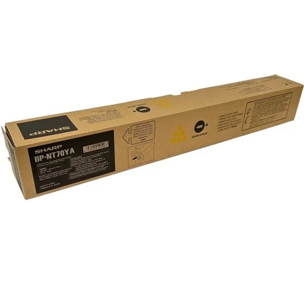 Sharp BP-NT70YA Yellow Toner Cartridge BPNT70YA