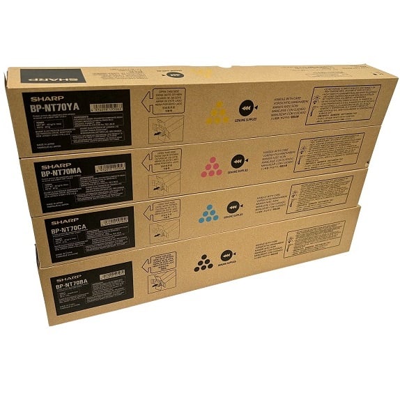 Sharp BP-NT70 Full Toner Cartridge Set BPNT70