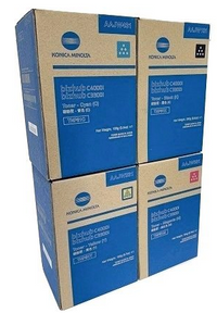 Juego de tóner TNP81 para Konica Minolta C3300i