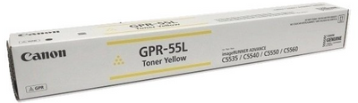 Canon 0487C003AA GPR‑55L Yellow Toner Cartridge