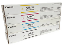 Canon GPR-55 Full Toner Set (0481C003AA, 0482C003AA, 0483C003AA, 0484C003AA)